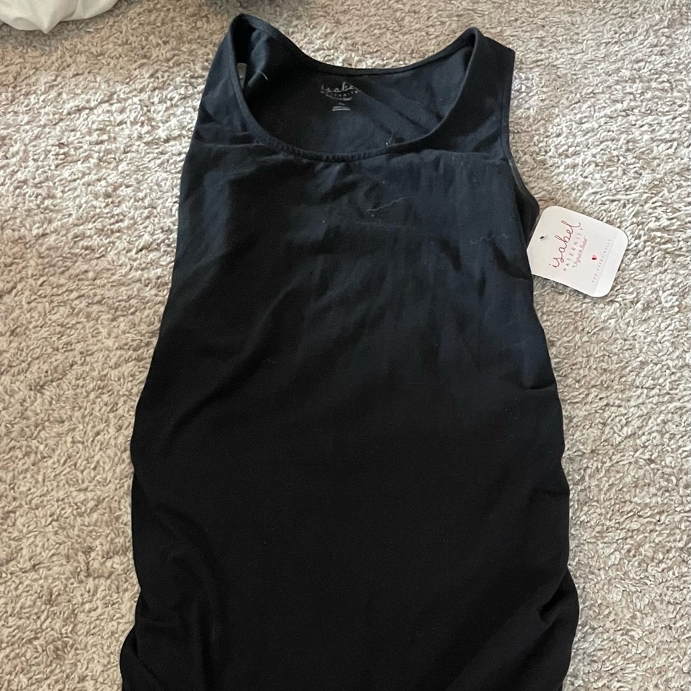 NWT black maternity dress